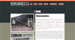 Desktop Screenshot of ecoplantas.com